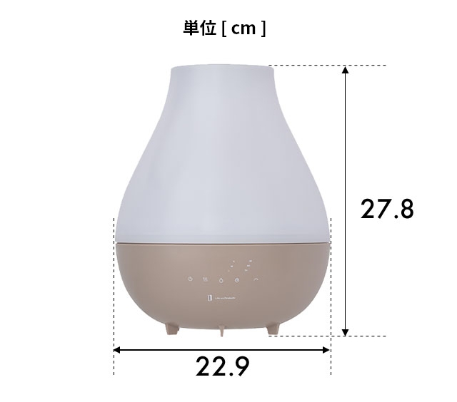Life on Products（ライフオンプロダクツ） 加湿器 おしゃれ