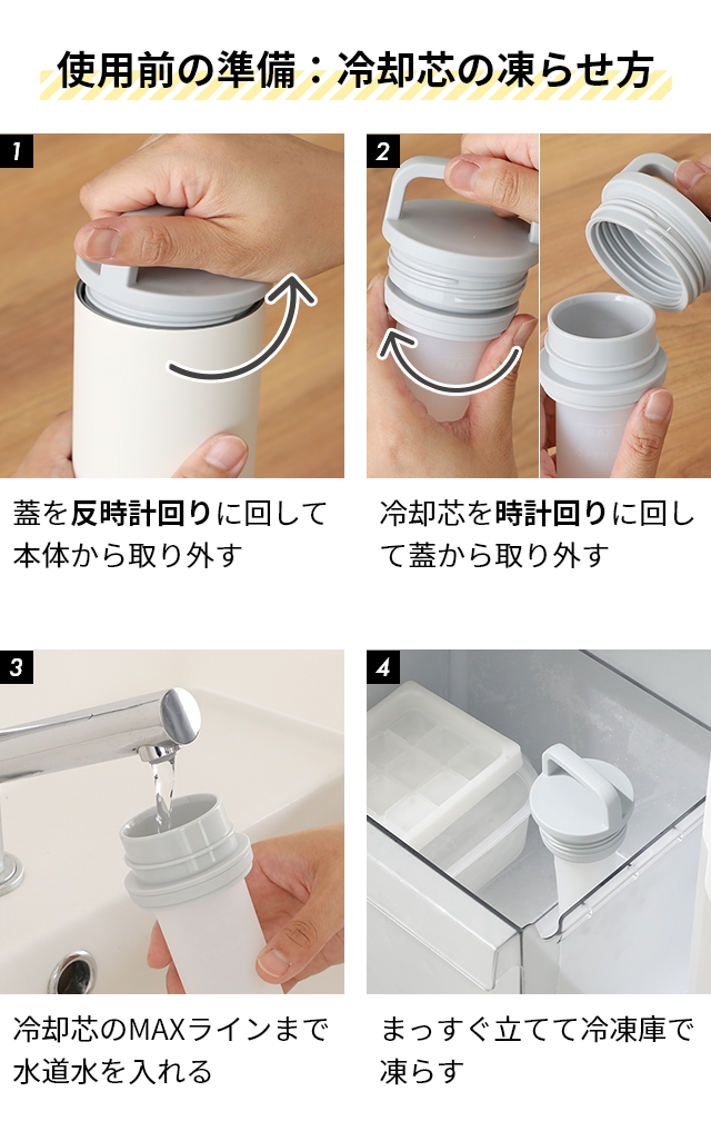 Life on Products（ライフオンプロダクツ） 冷感タオル 氷タオルで瞬時