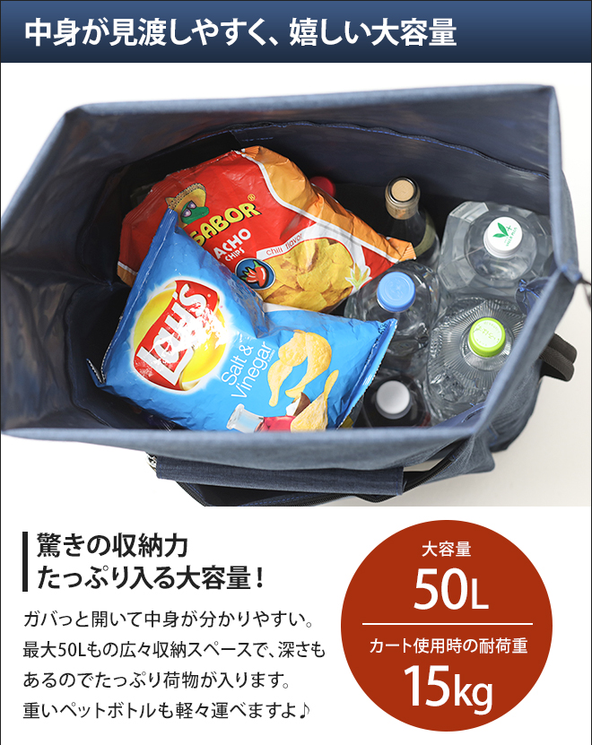 ROLSER（ロルサー） ショッピングカート キャリーバッグ キャリー