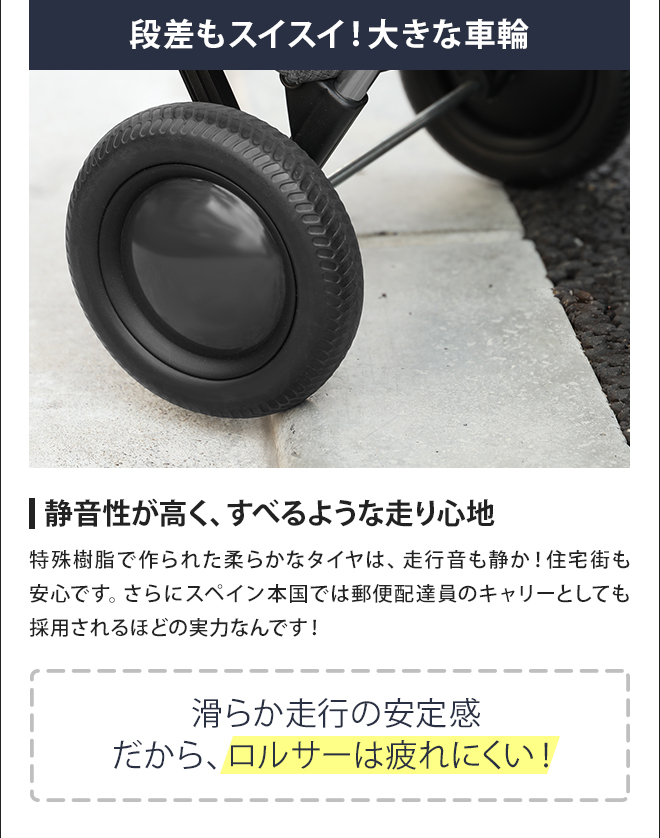 ROLSER（ロルサー） ショッピングカート キャリーバッグ キャリー