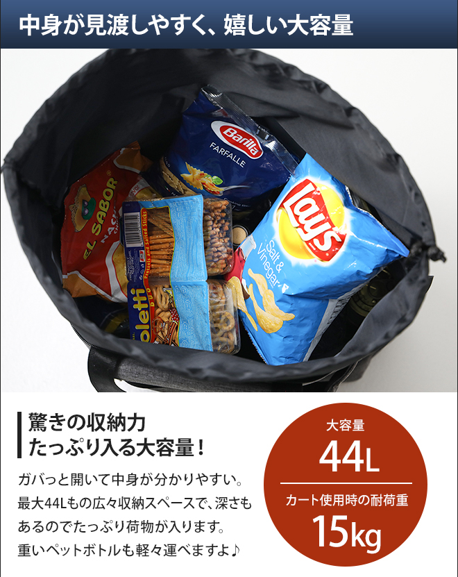 ROLSER（ロルサー） ショッピングカート キャリーバッグ キャリー