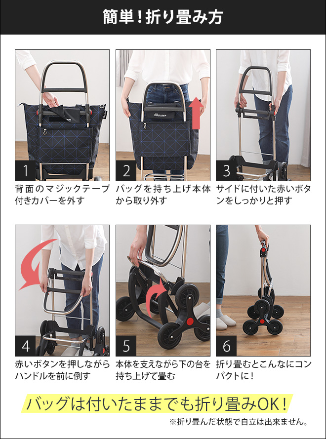 ROLSER（ロルサー） ショッピングカート キャリーバッグ キャリー