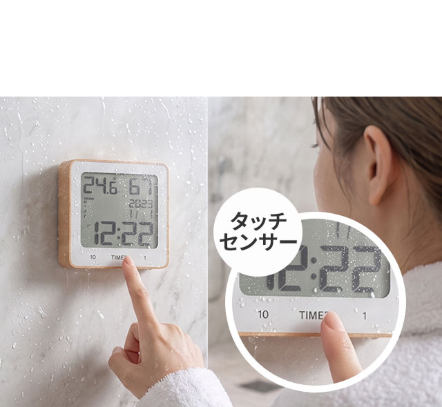 SLOWER (スロウワー) WATER RESISTANCE TIMER CLOCK Libre (ウォーターレジスタンス タイマー クロック リブレ) 