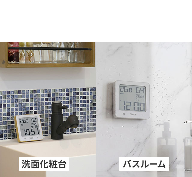 SLOWER (スロウワー) WATER RESISTANCE TIMER CLOCK Libre (ウォーターレジスタンス タイマー クロック リブレ) 