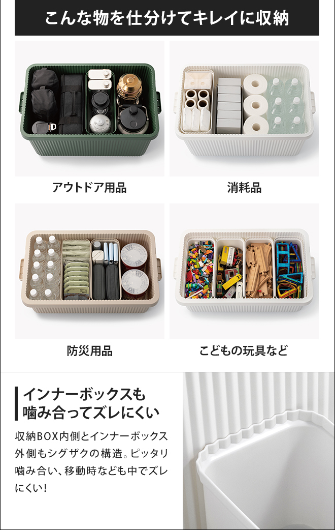コンテナボックス スタックアップコンテナー 53 インナーボックス
