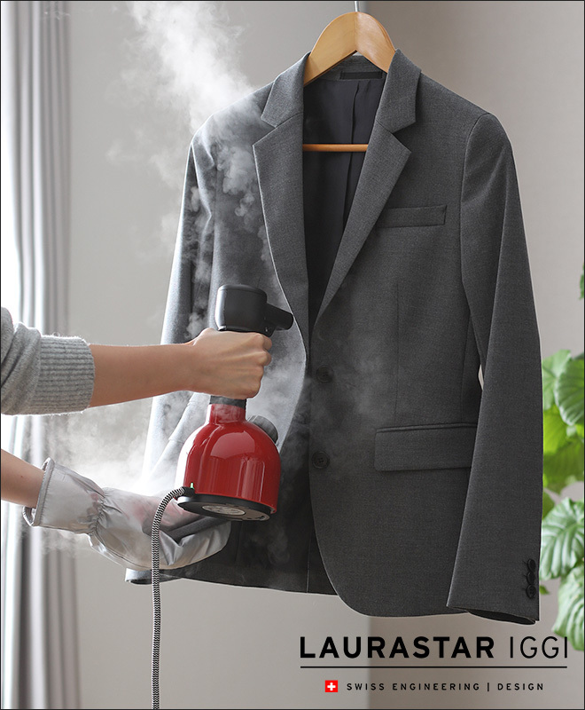 衣類スチーマー LAURASTAR ローラスター 加圧式除菌脱臭スチーマー