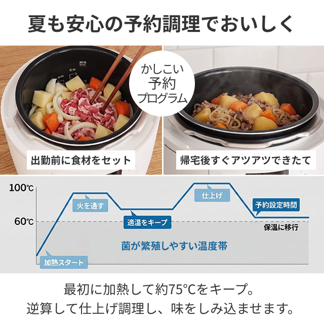 siroca（シロカ） 選べる豪華特典 電気圧力鍋 自動調理鍋 おうちシェフ