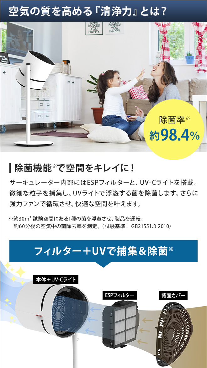 BONECO（ボネコ） 空気清浄機 BONECO siroca シロカ healthy air Clean