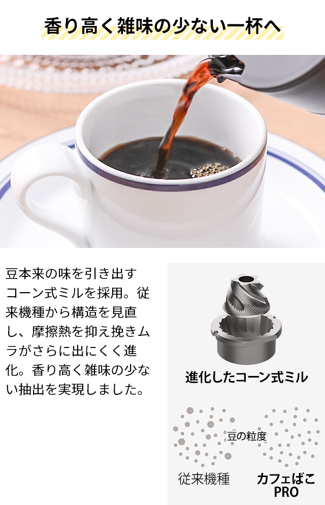 siroca シロカ 選べる豪華特典 コーン式全自動コーヒーメーカー