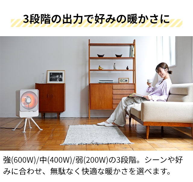 siroca（シロカ） 選べる豪華特典 省エネ ヒーター ぽかエコー SH