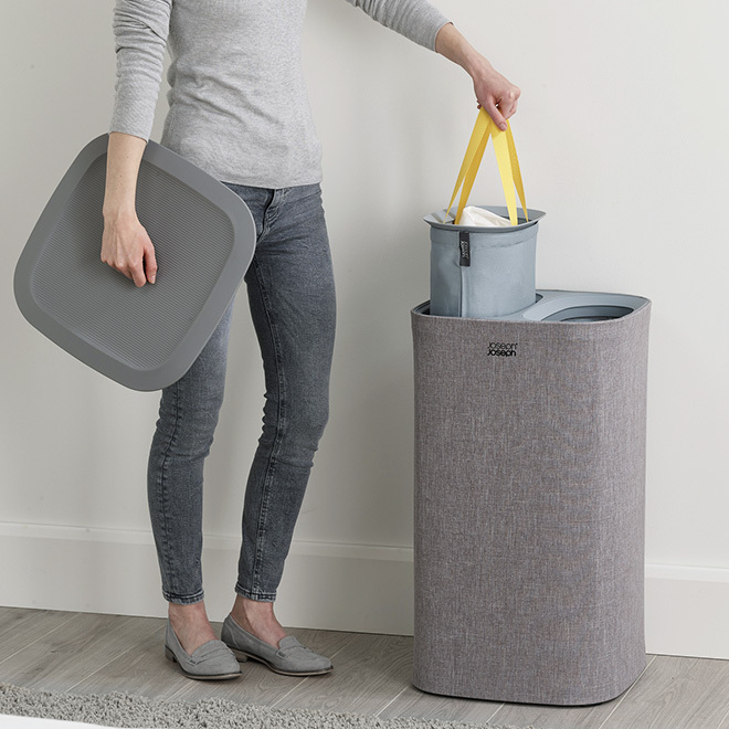 Joseph Joseph（ジョセフジョセフ） 洗濯かご トータ ランドリー