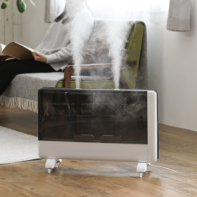 THREEUP パワフル加湿器 15L 大容量 超音波式加湿器 THREEUP（スリーアップ） 加湿器 超音波 アウトレット品 箱不良 HFT