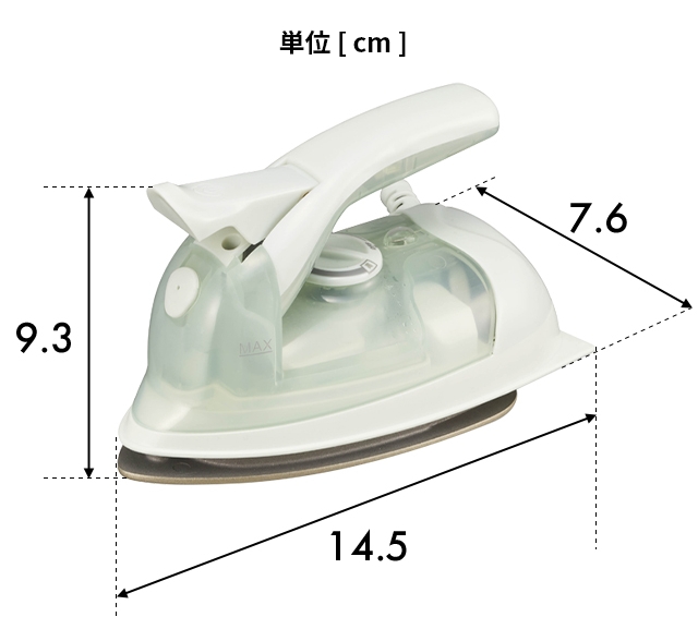 Pieria ドウシシャ ピエリア ミニスチームアイロン DMS-2103 ミニ