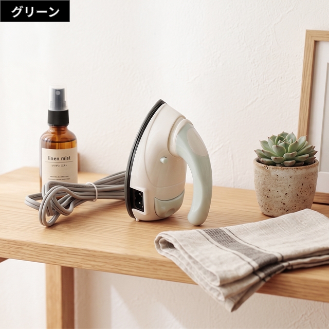 Pieria ドウシシャ ピエリア ミニアイロン DMA-04 ドライアイロン 小型