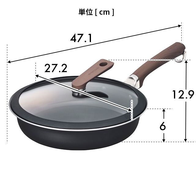 エバークック　フライパン　26センチ　ハンドル付き　2点セット　新品未使用 evercook フライパンセット エバークック フライパン 2点セット