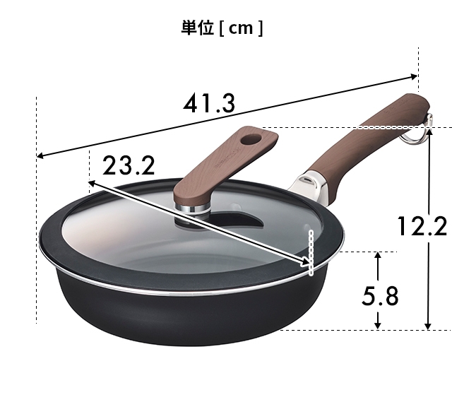 エバークックデコ 選べる豪華特典 フライパン 22cmフライパン+ガラスふたセット ih対応 ガス 蓋付き 焦げ付かない くっつかない 長持ち おしゃれ かわいい｜aqua-inc｜17