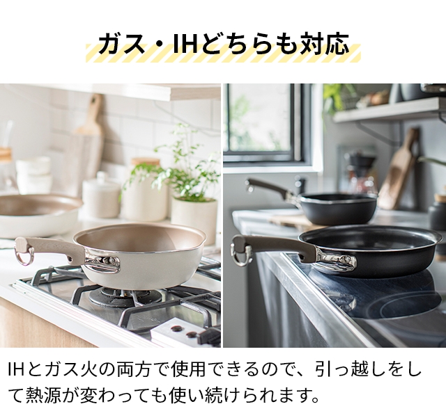 evercook フライパン エバークック ガス火専用 初めの1枚 18cm