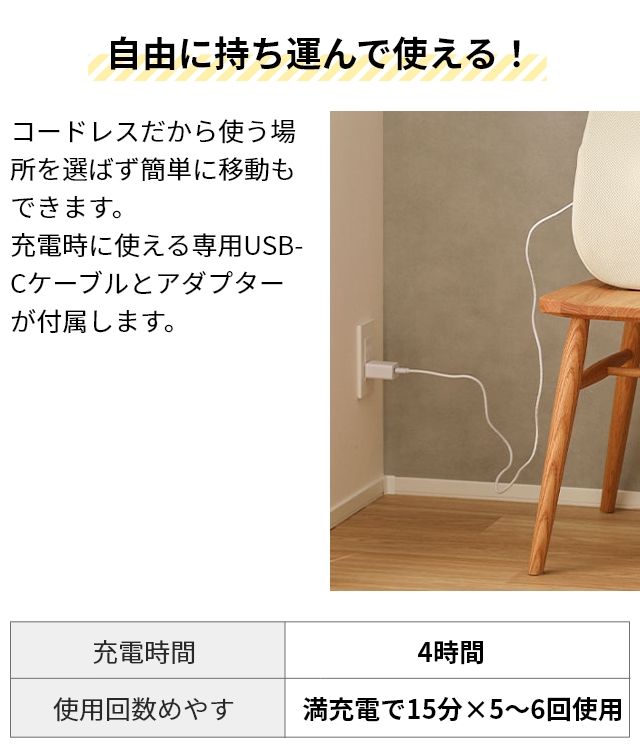 ドウシシャ 選べる豪華特典 コードレス薄型背中マッサージャー 実はこっそりマッサージしてるんです。 KSM-2401 マッサージ機 マッサージ器 小型 シート 女性用の画像
