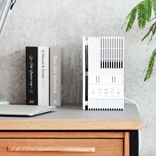 DOSHISHA（ドウシシャ） 空気清浄機 薄型空気清浄機 APA-081WH ペット