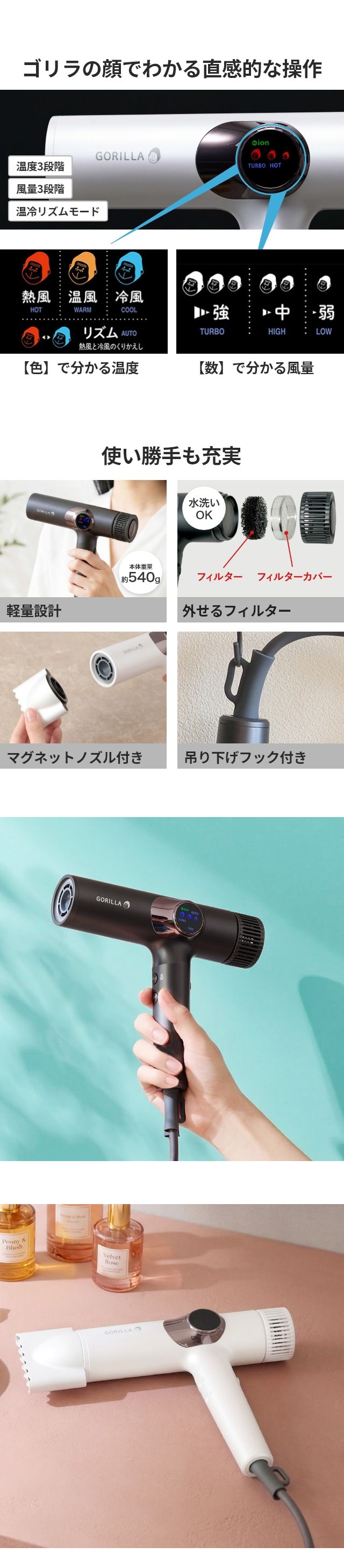 ドウシシャ ゴリラのひとふき