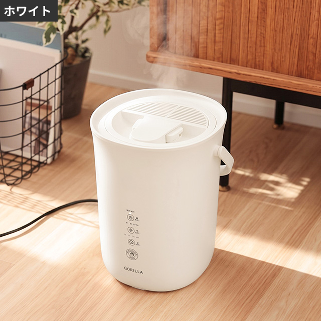DOSHISHA（ドウシシャ） 加湿器 スチーム式 上から給水 大容量 2.8L