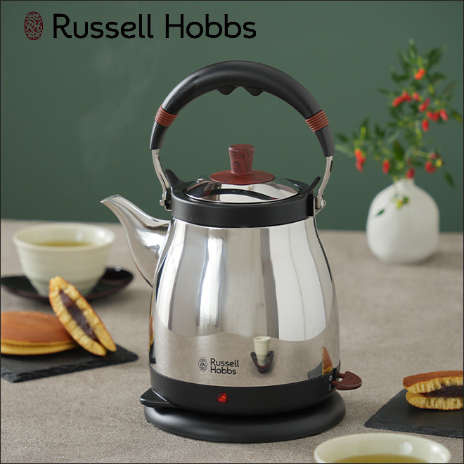 RUSSELL HOBBS（ラッセルホブス） 電気ケトル ケトル藤 おしゃれ 1l