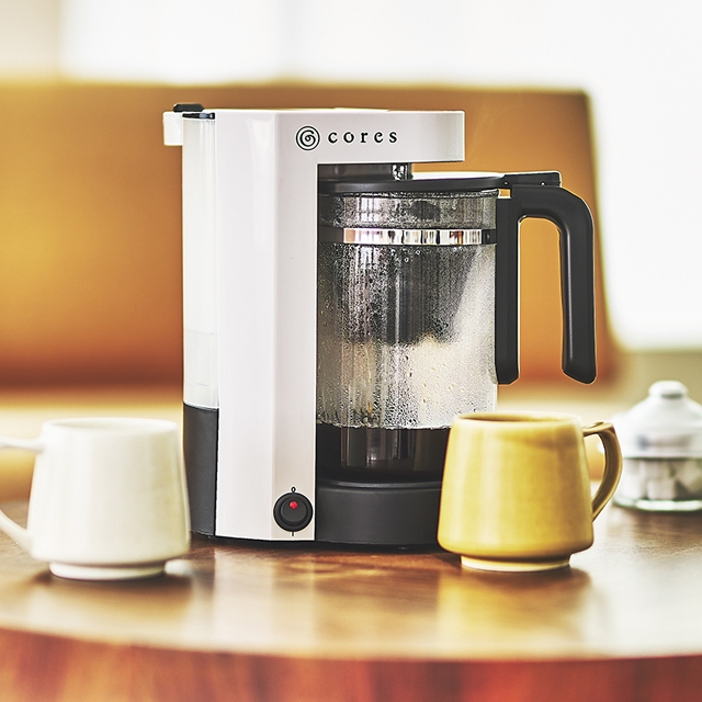 cores（コレス） 選べる豪華特典 コーヒーメーカー 5カップコーヒー
