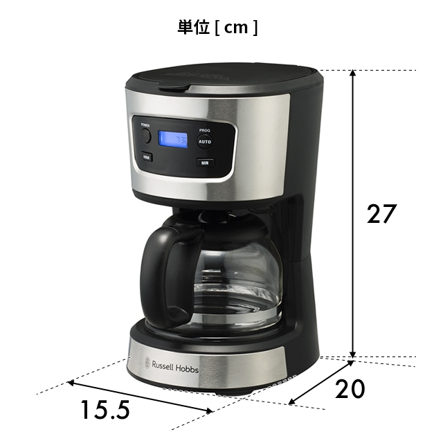 RUSSELL HOBBS（ラッセルホブス） 選べる豪華特典 コーヒーメーカー