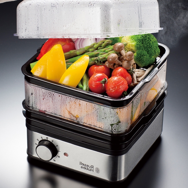 RUSSELL HOBBS（ラッセルホブス） 選べる豪華特典 蒸し器 電気 ミニ