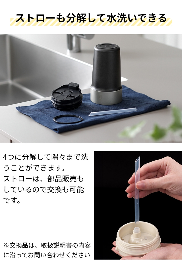 cores（コレス） 選べる豪華特典 タンブラー ストロー付き 2WAY