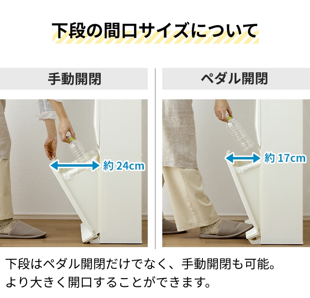 RISU（家具、インテリア） ソロウ 選べる特典 ゴミ箱 スリム
