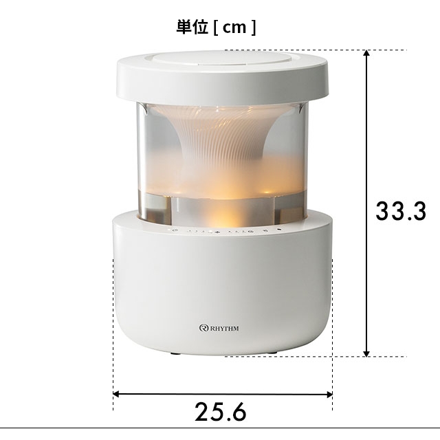 リズム 選べる豪華特典 プールレス加湿器ミスト350 9YYA29RH 超音波