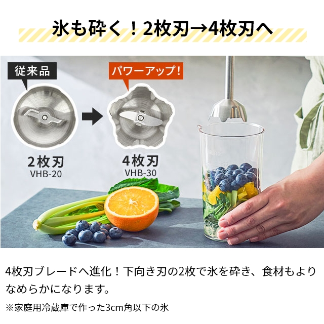 ビタントニオ（Vitantonio） 選べる豪華特典 ハンドブレンダー VHB-30
