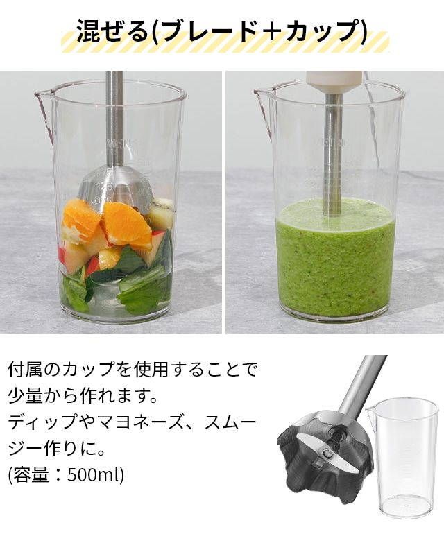 ビタントニオ（Vitantonio） 選べる豪華特典 ハンドブレンダー VHB-30