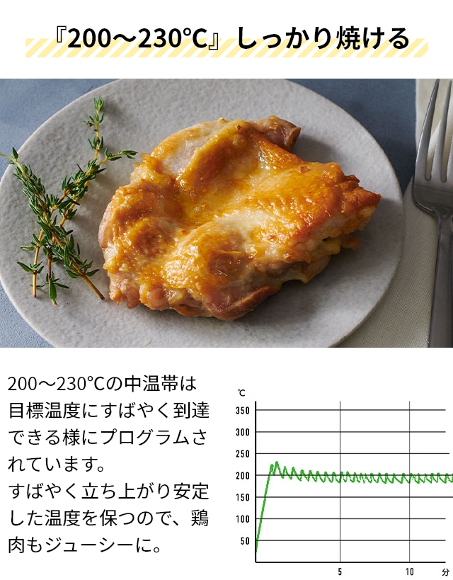 ビタントニオ オーブントースター VOT-100 コンパクト 調理 一人暮らし 両面焼き 網 レシピ 受け皿 2枚 クッキーが焼ける パン焼き 美味しく焼ける 幅30cm以上｜aqua-inc｜09