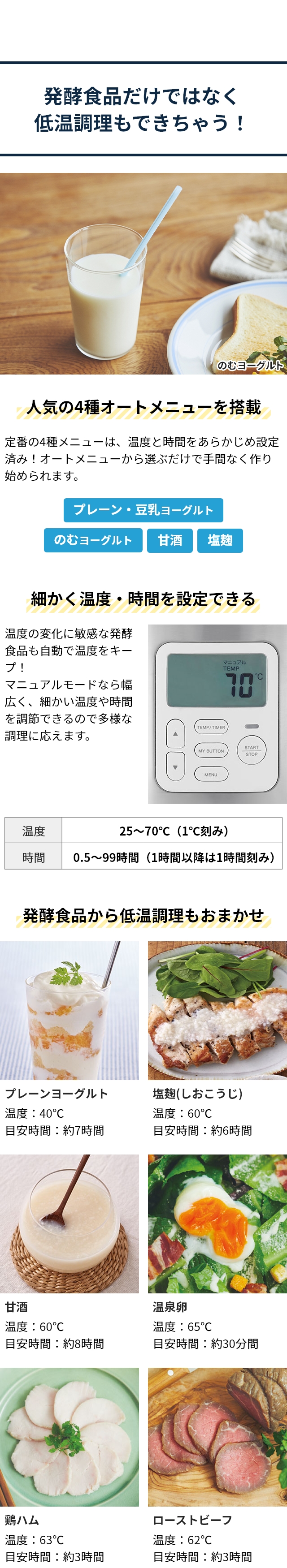 Vitantonio (ビタントニオ) ヨーグルトメーカー VYG-30