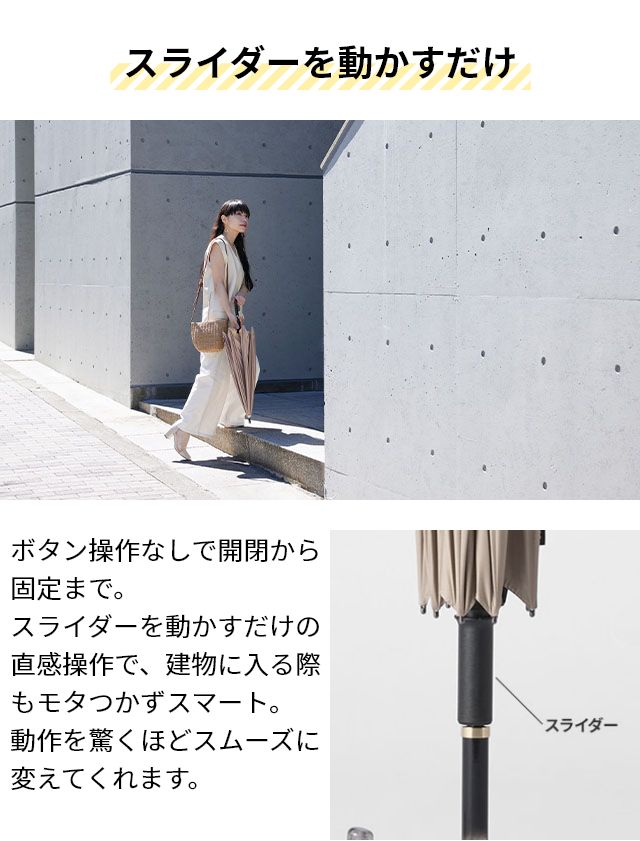 選べる2大特典 日傘 マーナ MARNA シュパット Shupatto アンブレラ UVカット 紫外線カット99.9% 遮熱 遮光率99.9% 55cm 長傘 晴雨兼用 16本骨 レディース メンズの画像