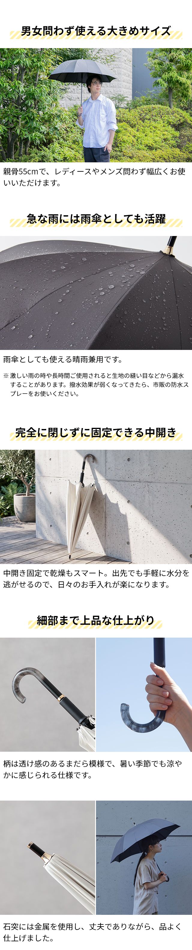 Shupatto (シュパット) アンブレラ UV 55cm S512