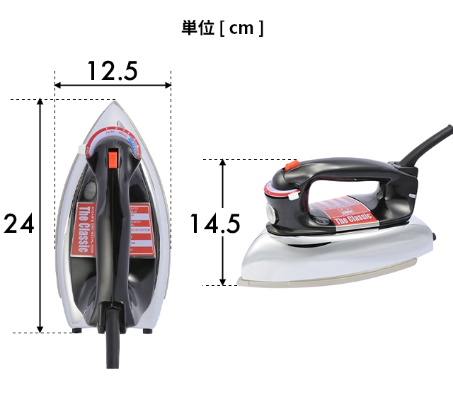 【新品未使用】DBK スチームアイロン J95TN クラシック DBK The classic スチーム＆ドライアイロン J95TN