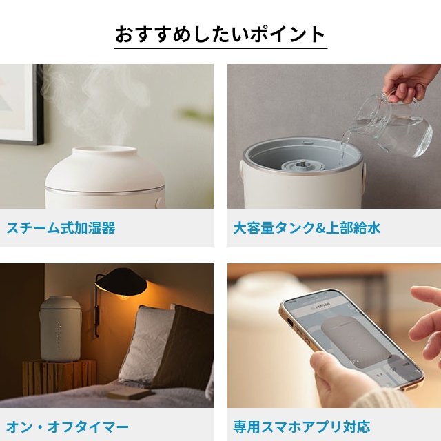 スイデン（Suiden） ココノ 選べる豪華特典 エアリーフォグ スチーム式