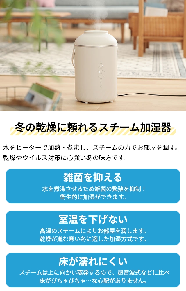 スイデン（Suiden） ココノ 選べる豪華特典 エアリーフォグ スチーム式