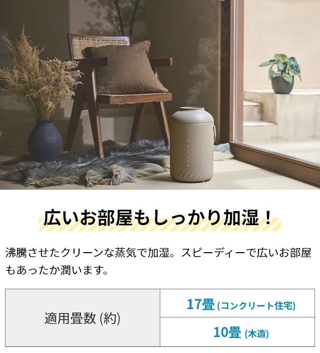 スイデン（Suiden） ココノ 選べる豪華特典 エアリーフォグ スチーム式