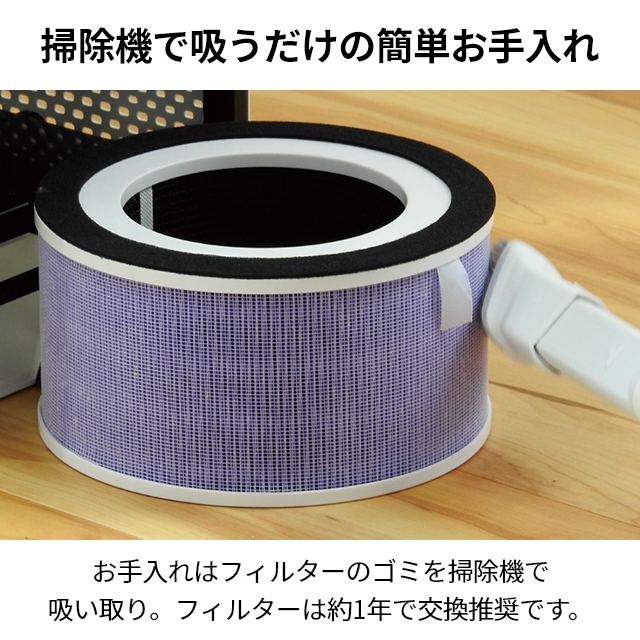 アンデス電気 選べる豪華特典 空気清浄機 バイオミクロン スクエア