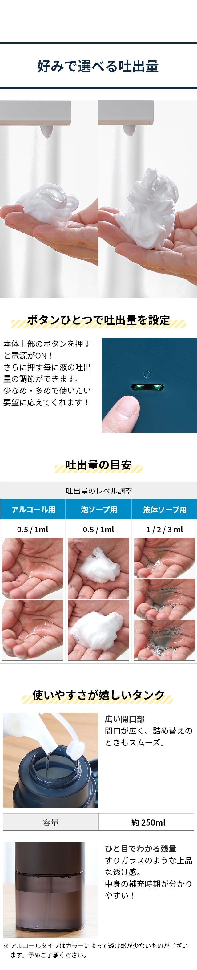 ±0 (プラスマイナスゼロ) オートディスペンサー ZBD-G ZBD-E