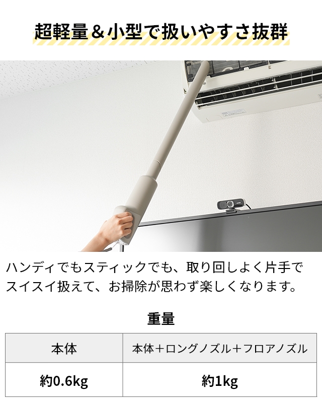 0（プラスマイナスゼロ） 選べる豪華特典 掃除機 コードレスクリーナー