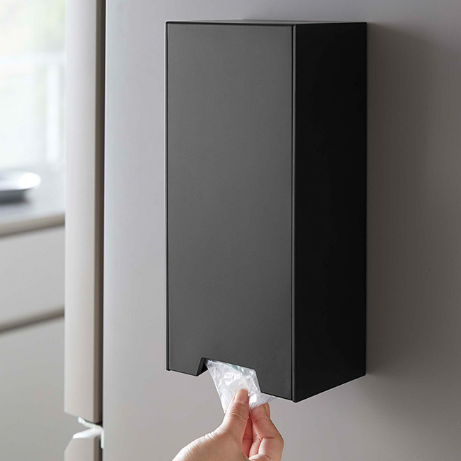 tower 山崎実業 ストッカー 袋 収納ケース マグネットケース タワー