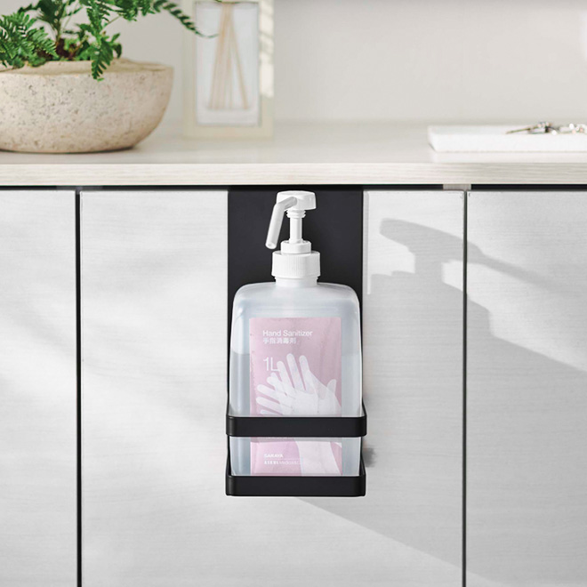 tower 山崎実業 タワー ボトルラック 引っかけアルコール除菌ボトル