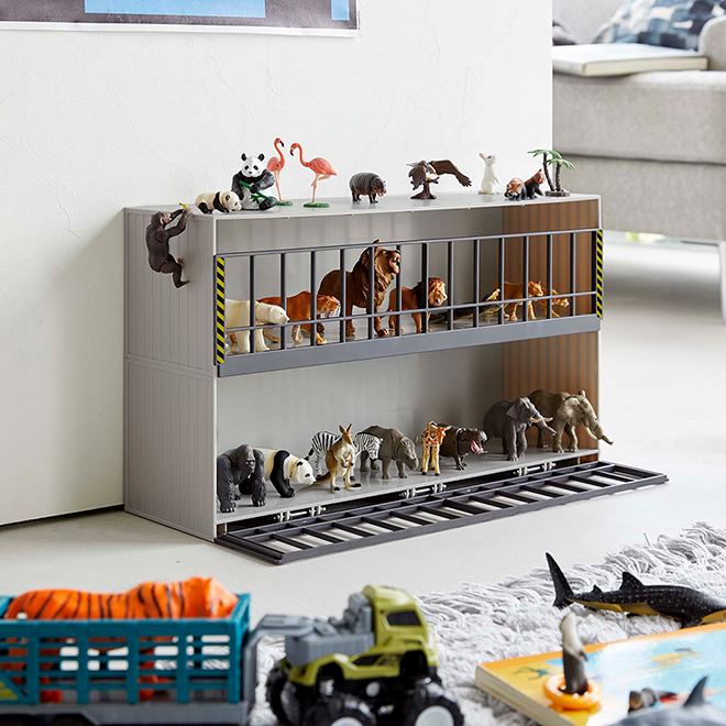 tower 山崎実業 おもちゃ箱 収納ケース フィギュアケース フィギュア