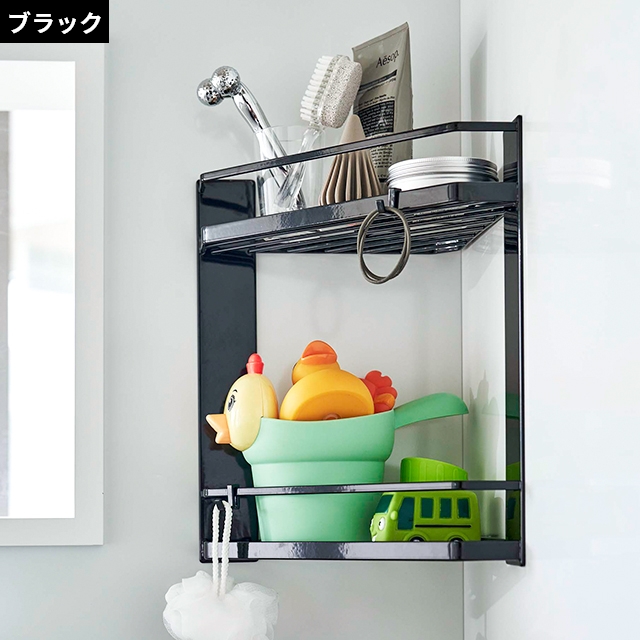 正規激安 tower マグネットバスルームコーナーラック バスラック 山崎実業 その他