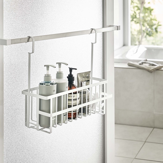 tower 山崎実業 タワー バスラック 引っ掛けバスルームバスケット